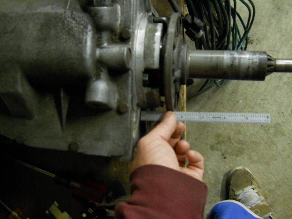 Hydraulic throwout bearing (Ford T5, behind Volvo)